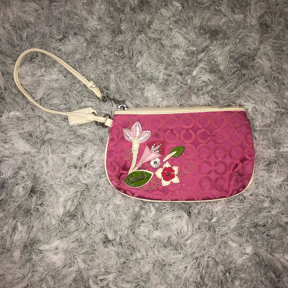 Authentic Coach wristlet